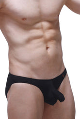 Slip Menil Pflaume Schwarz